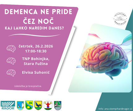 Demenca ne pride čez noč